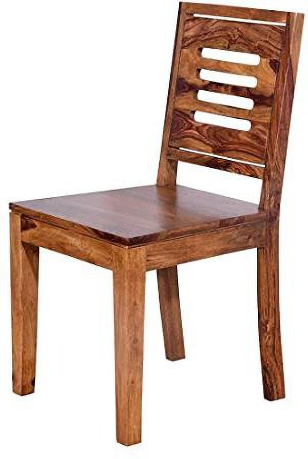 Sheesham Wood 6 Seater Rectangular Dining Table Set