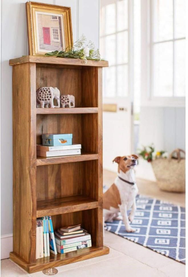 Sheesham Wood 4 Shelf Bookcase & Display Unit