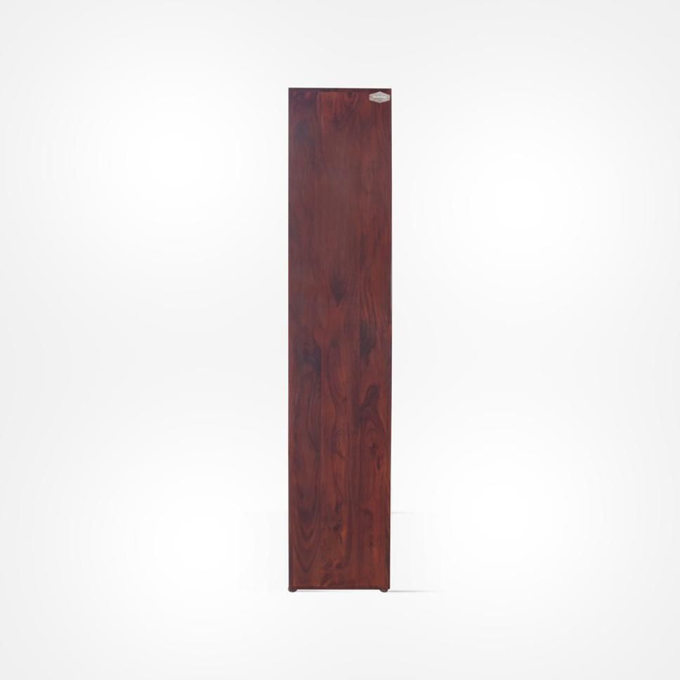 Sheesham Wood Geometric Bookshelf & Display Unit