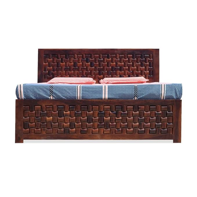 Solid Sheesham Wood King Size Bed
