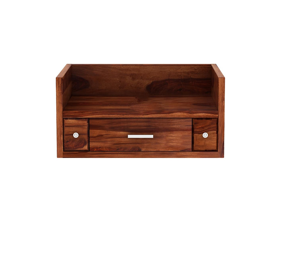 Sheesham Wood Wall Mounted Pooja Shelf