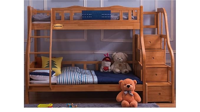 Solid Sheesham Wood Multifunctional Bunk Bed