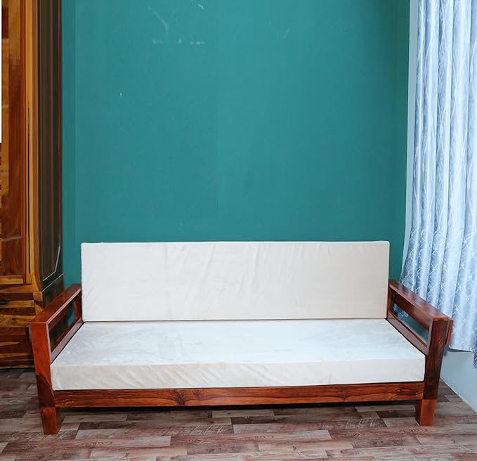 Wudniture Sheesham Wood 3 Seater Sofa