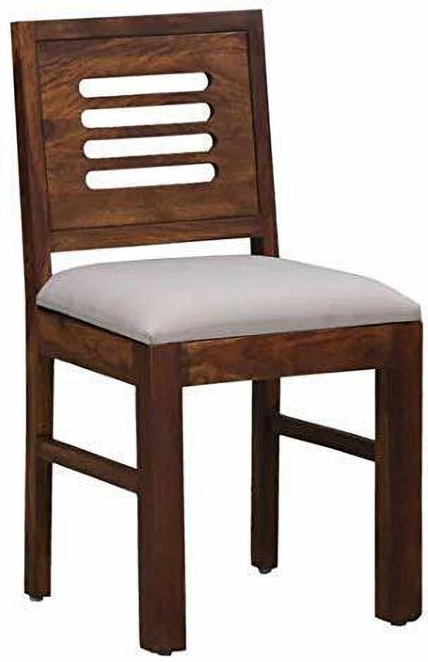 Solid Sheesham Wood 2 Seater Dining Table Set