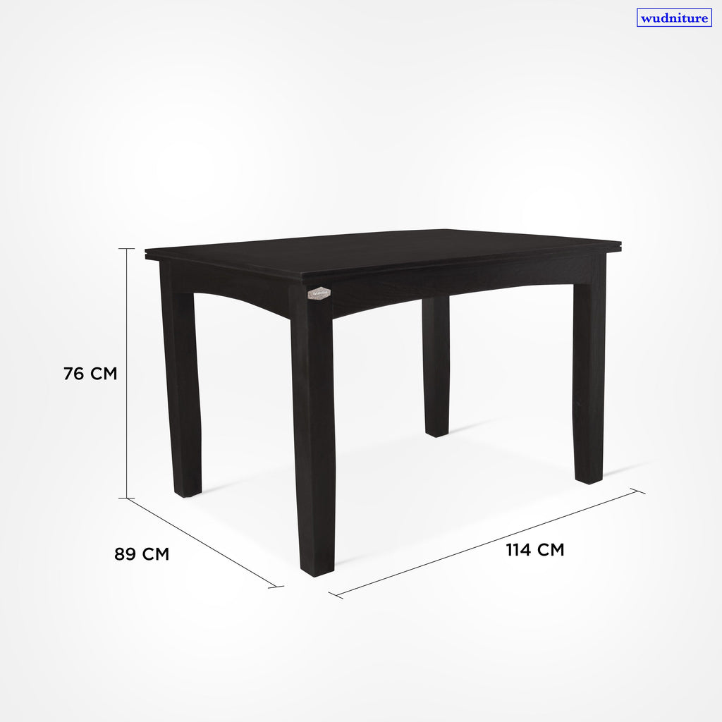 Sheesham Wood 4 Seater Dining Table Set
