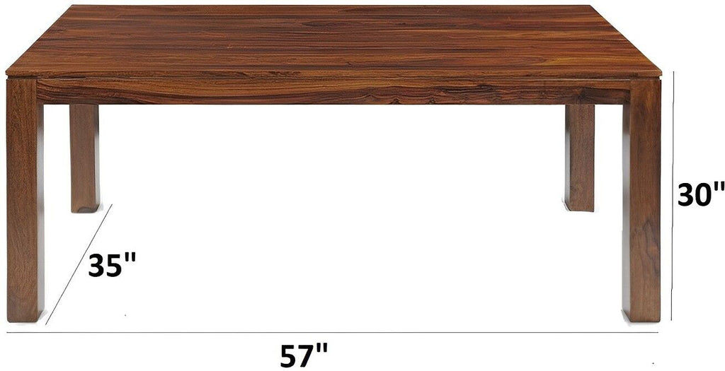 Sheesham Wood 6 Seater Dining Table Set